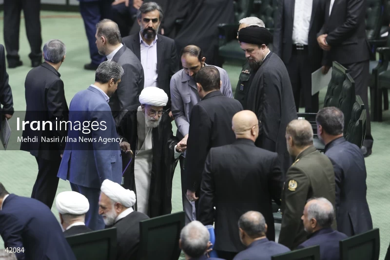 The opening ceremony of the 12th term of The Islamic Consultative Assembly