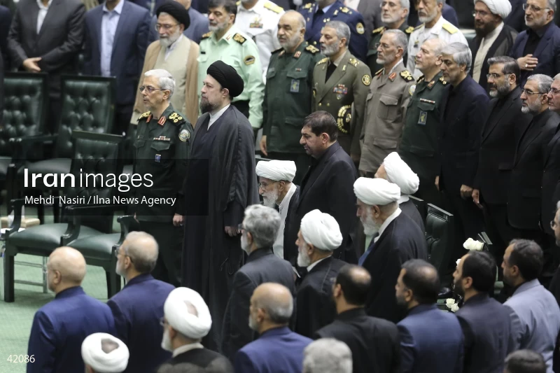 The opening ceremony of the 12th term of The Islamic Consultative Assembly