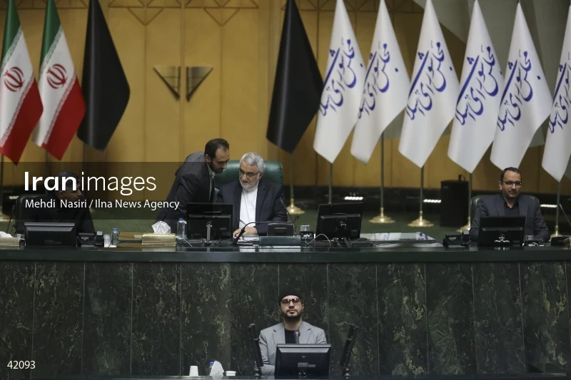 The opening ceremony of the 12th term of The Islamic Consultative Assembly