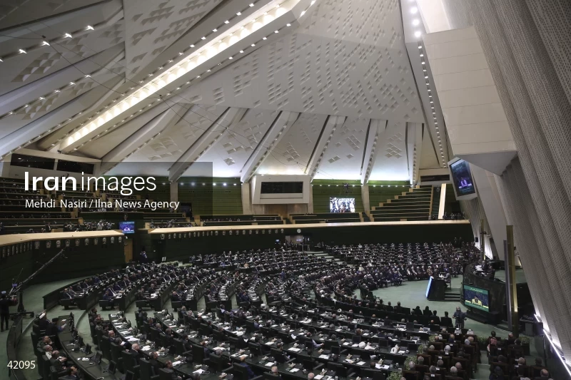 The opening ceremony of the 12th term of The Islamic Consultative Assembly