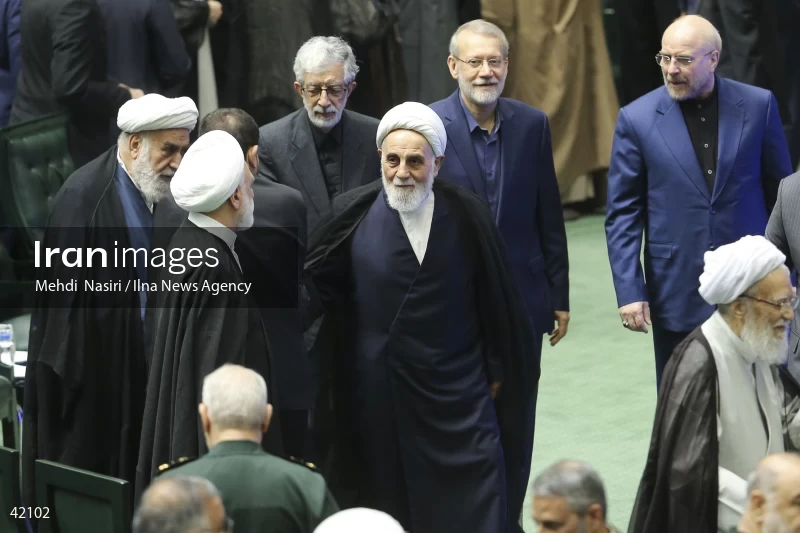 The opening ceremony of the 12th term of The Islamic Consultative Assembly