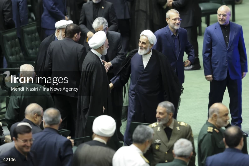 The opening ceremony of the 12th term of The Islamic Consultative Assembly