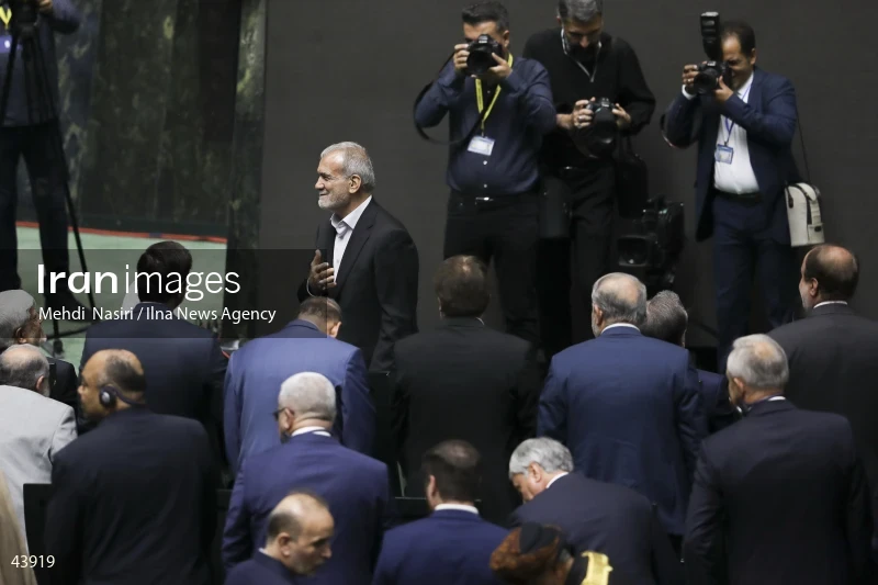 The inauguration ceremony of Iran's 14th presidential term, Masoud Pezeshkian.