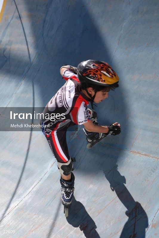 Young skater