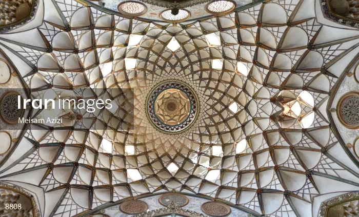 Roof of Borujerdis House in Kashan
