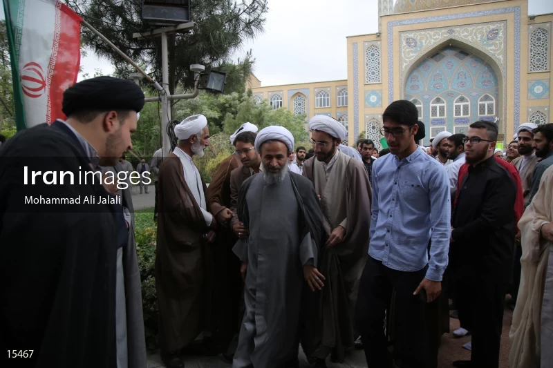Campaign rally of clergymen in support of Ebrahim Raisi in Qom