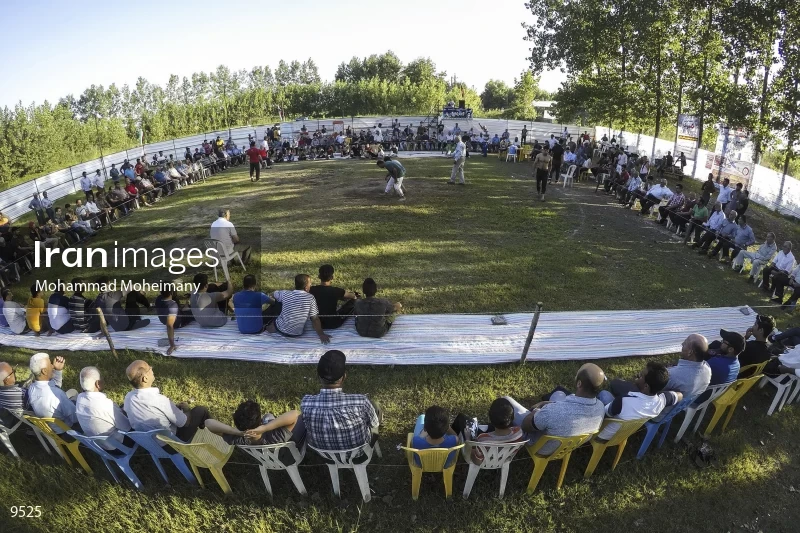 Indigenous Wrestling League in Gilan Province