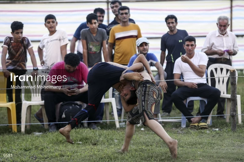 Indigenous Wrestling League in Gilan Province