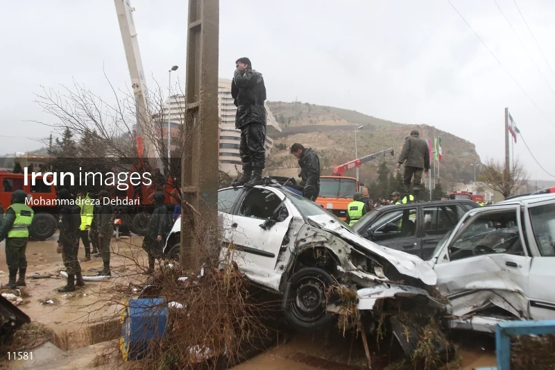 Flooding in Shiraz