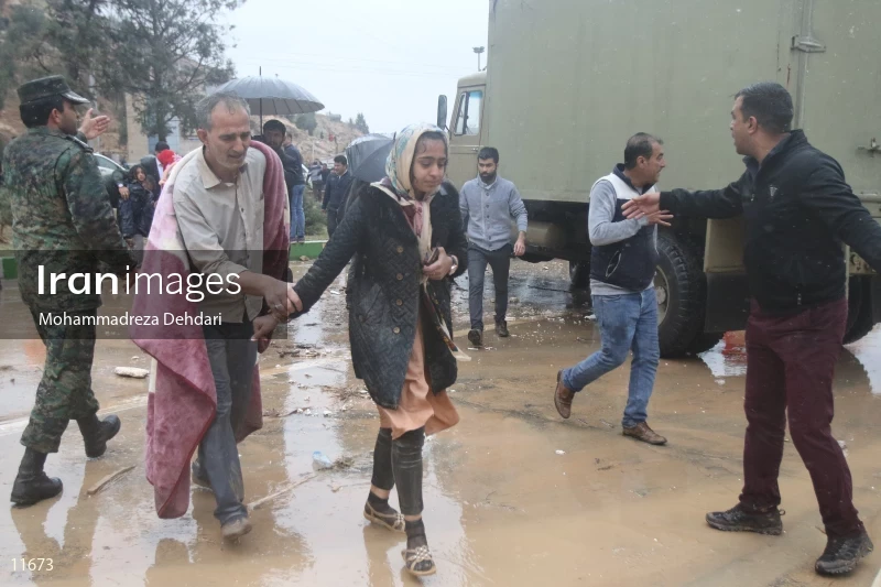 Flooding in Shiraz