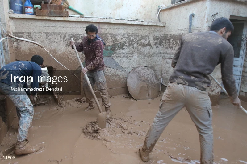 Flooding in Sharak-e-Sadi, Shiraz