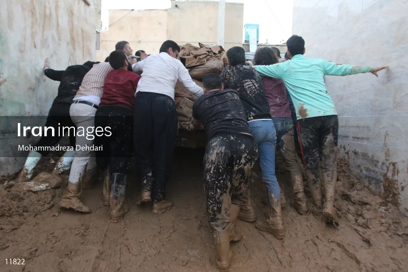 Flooding in Sharak-e-Sadi, Shiraz