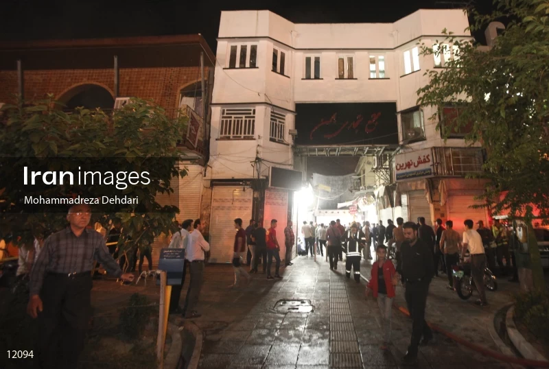Fire at Bahman cinema in shiraz