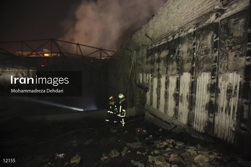 Fire at Bahman cinema in shiraz