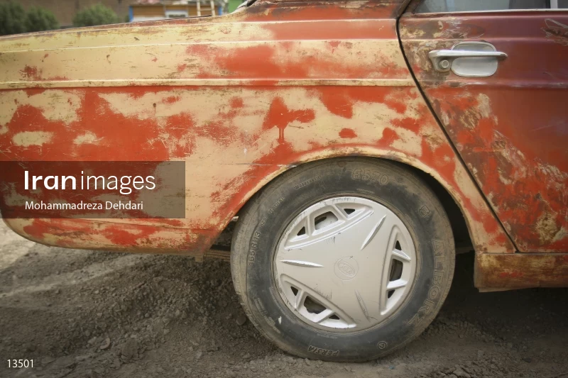 Ahvaz car graveyard