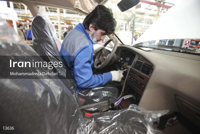 Iran Khodro assembly line