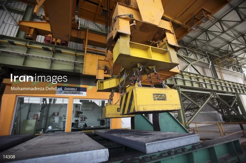 Steel ingot production line