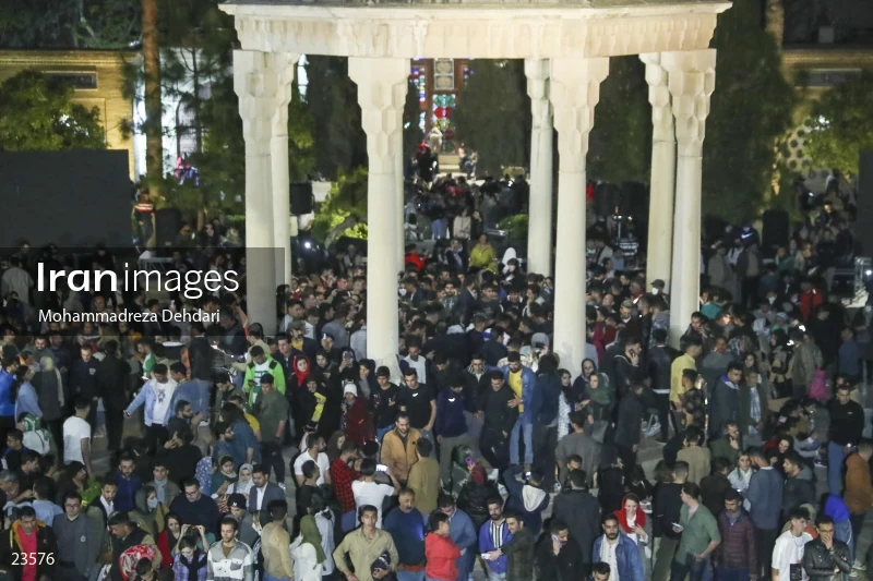 New Year Ceremonyin the Tomb of Hafez