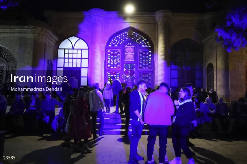 New Year Ceremonyin the Tomb of Hafez