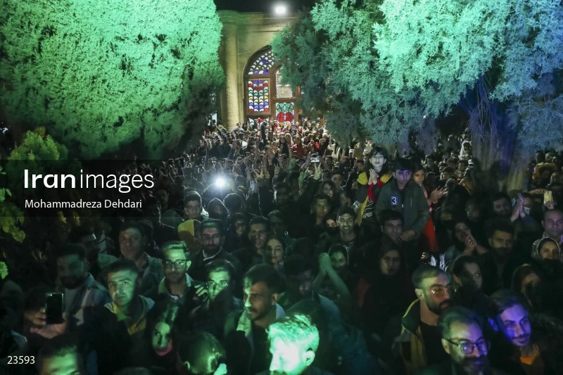 New Year Ceremonyin the Tomb of Hafez
