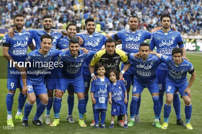 Esteghlal VS Sepahan football match at Iran Pro League