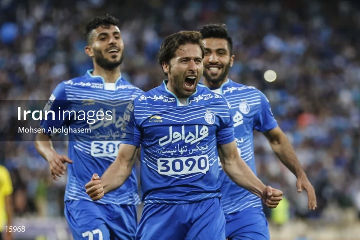 Esteghlal VS Sepahan football match at Iran Pro League