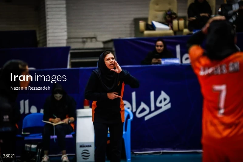 Mehrsun VS Sanat Mes Rafsanjan - Iranian women's volleyball premier league