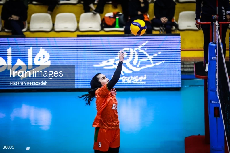 Mehrsun VS Sanat Mes Rafsanjan - Iranian women's volleyball premier league