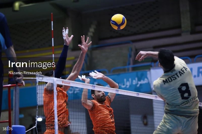 Hoorsun VS Saipa - Iranian men's volleyball premier league