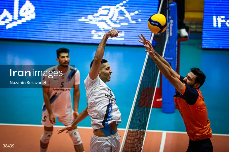 Paykan VS Nian Electronic - Iranian men's volleyball premier league