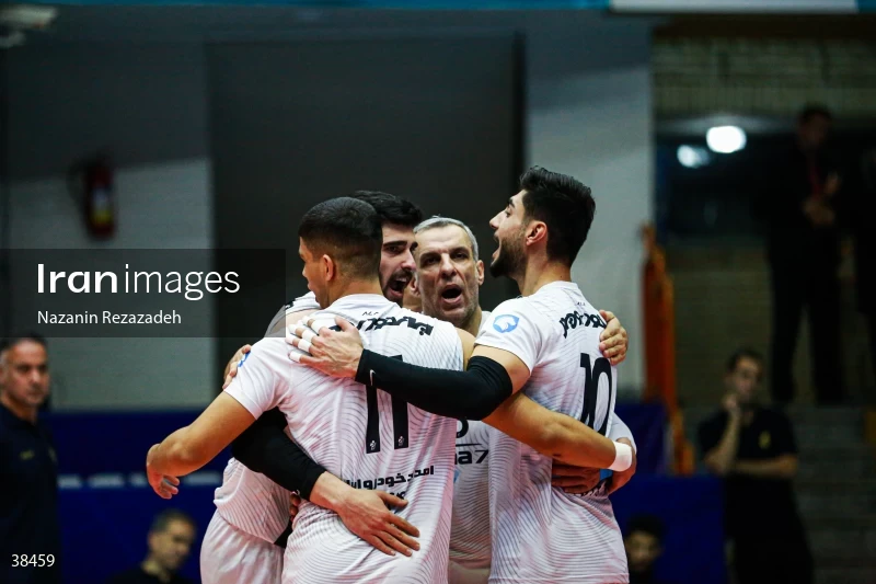 Paykan VS Nian Electronic - Iranian men's volleyball premier league