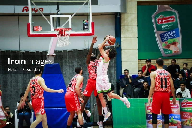 Mahram Vs Shahrdari Gorgan- Iranian men's Basketball premier league