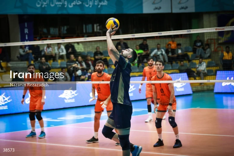Saipa VS Chadormalu - Iranian men's volleyball premier league