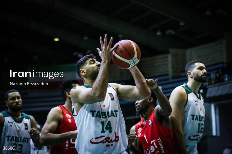 Averta Sari Vs Tabiat- Iranian men's Basketball premier league