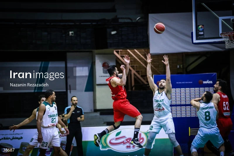 Averta Sari Vs Tabiat- Iranian men's Basketball premier league