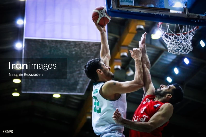 Averta Sari Vs Tabiat- Iranian men's Basketball premier league