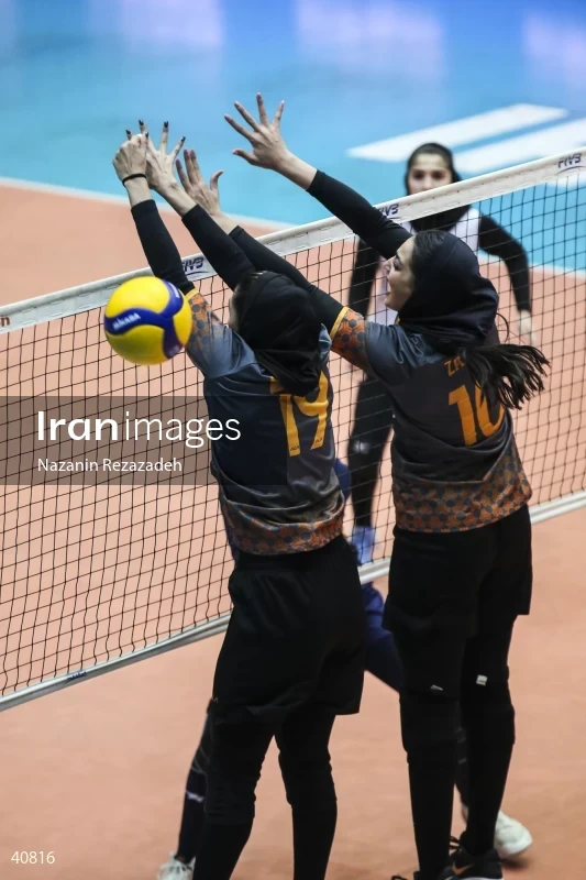 Mehrsan Tehran VC and Saipa Tehran VC - Women's Volleyball Premier League Final