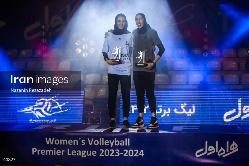 Mehrsan Tehran VC and Saipa Tehran VC - Women's Volleyball Premier League Final