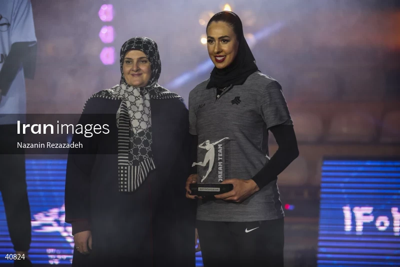 Mehrsan Tehran VC and Saipa Tehran VC - Women's Volleyball Premier League Final
