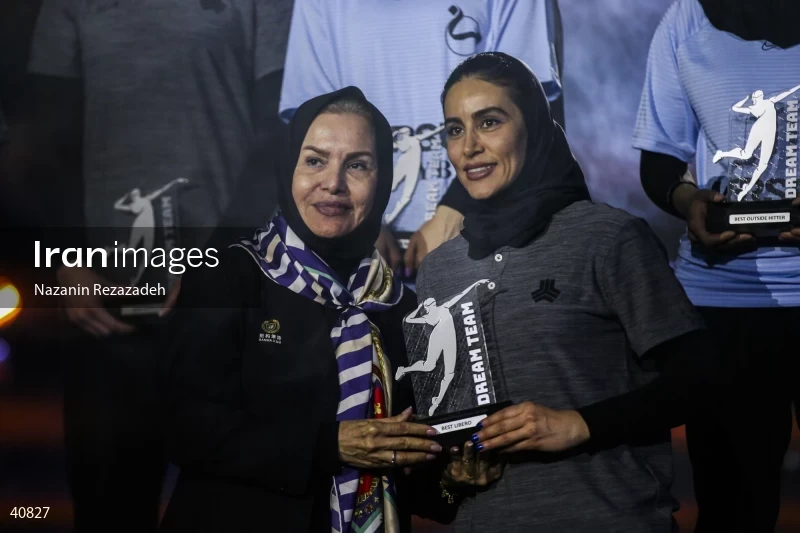 Mehrsan Tehran VC and Saipa Tehran VC - Women's Volleyball Premier League Final