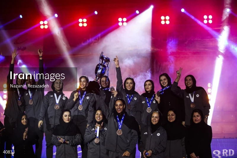 Mehrsan Tehran VC and Saipa Tehran VC - Women's Volleyball Premier League Final