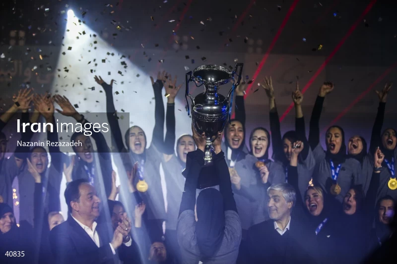 Mehrsan Tehran VC and Saipa Tehran VC - Women's Volleyball Premier League Final