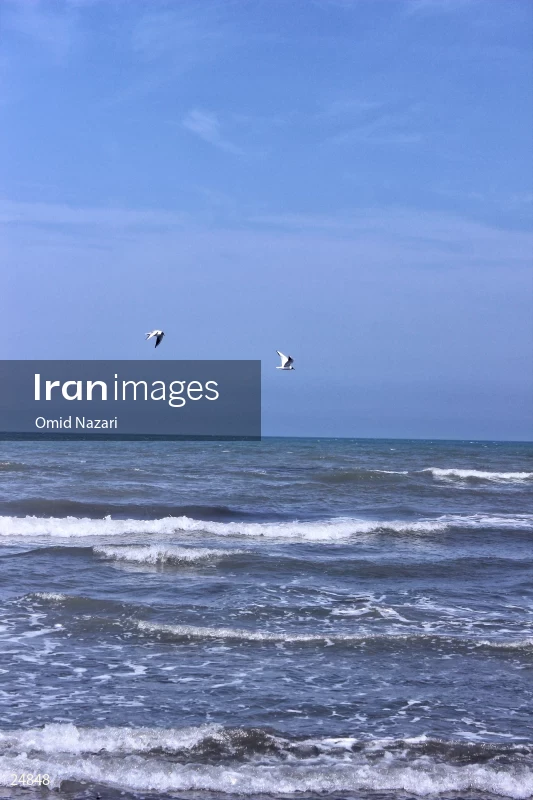 Sisangan Beach in Mazandaran