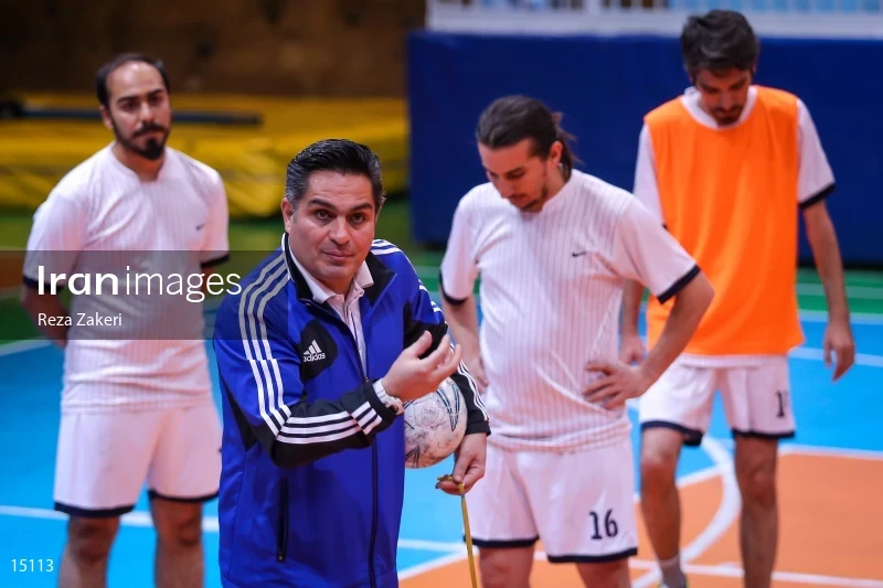 Iranian Photographers Football Team Training Session