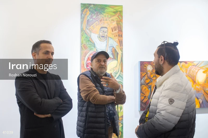 Siroos Moghaddam Painting Exhibition