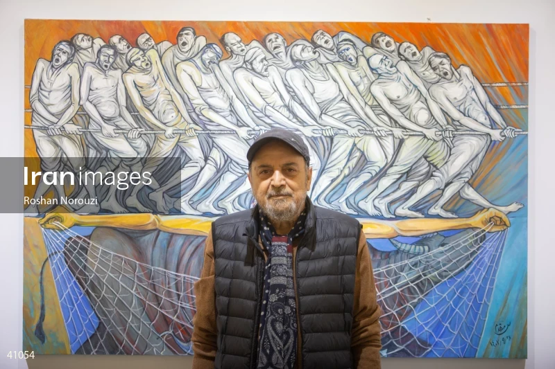 Siroos Moghaddam Painting Exhibition