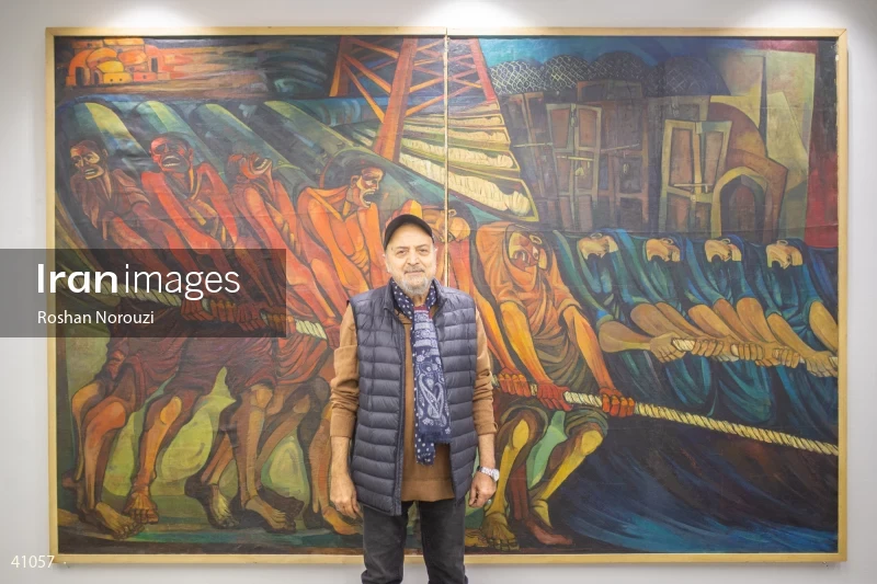 Siroos Moghaddam Painting Exhibition