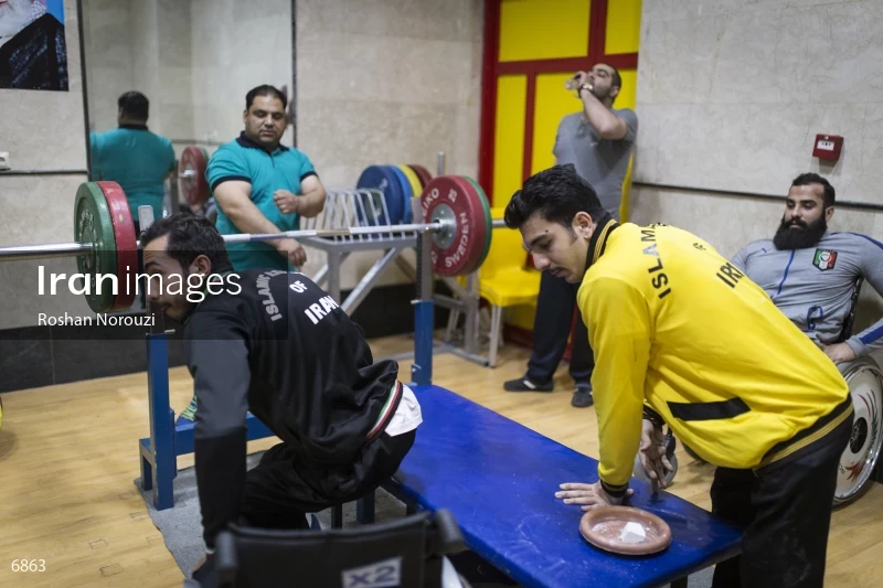 Iran's Para Weightlifting Team Trainings