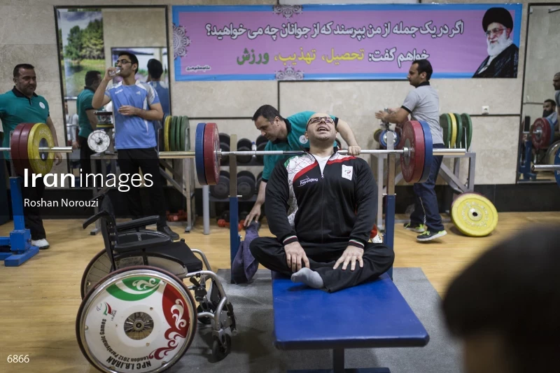 Iran's Para Weightlifting Team Trainings