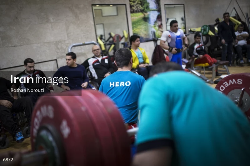 Iran's Para Weightlifting Team Trainings